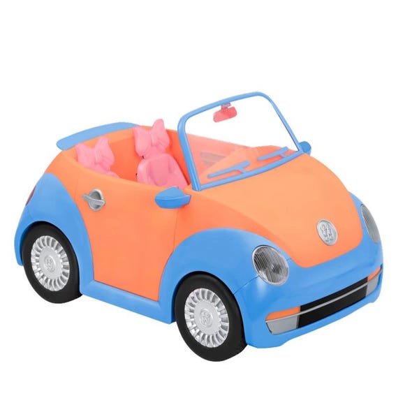 GLITTER GIRLS CONVERTIBLE CAR