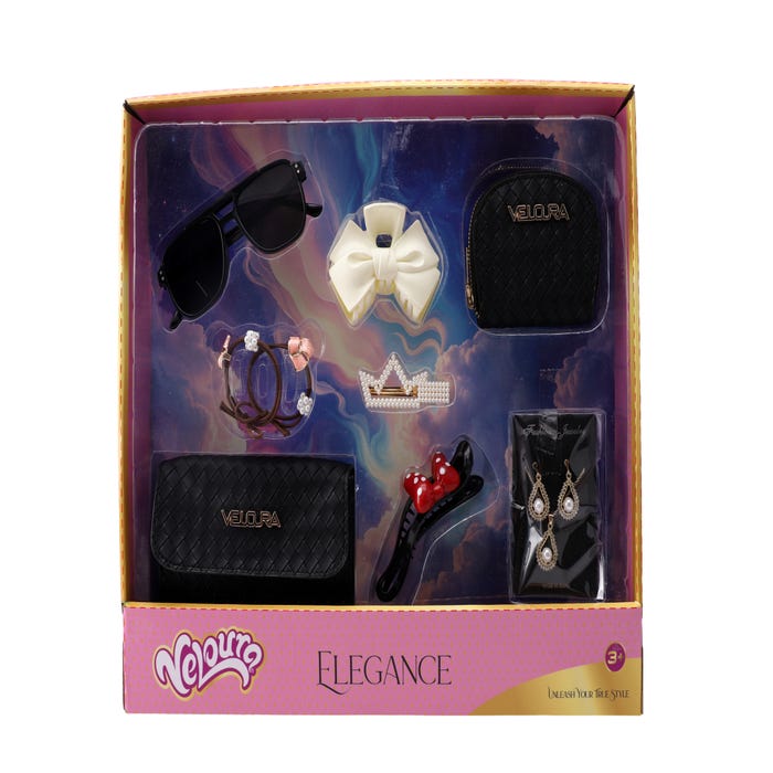 TTC VELOURA ELEGANCE ACCESSORY SET PRESTIGE NOIR