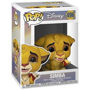 FUNKO POP DISNEY LION KING CLASSIC  SIMBA WITH GRUB