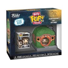 FUNKO BITTY POP TOWNS THE LORD OF THE RINGS  FRODO BAGGINS AND THE SHIRE