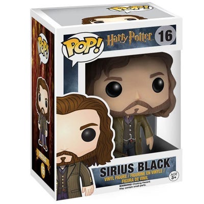FUNKO POP MOVIES HARRY POTTER  SIRIUS BLACK