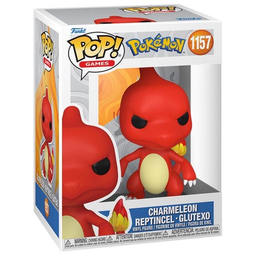 FUNKO POP GAMES POKEMON  CHARMELEON