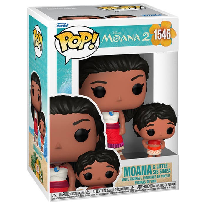 FUNKO POP AND BUDDY DISNEY MOANA 2  MOANA AND LITTLE SIS SIMEA