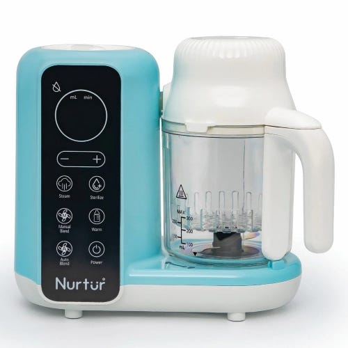 NURTUR ELECTRIC BLENDER 7 IN 1 CAPACITY 300ML BLUE