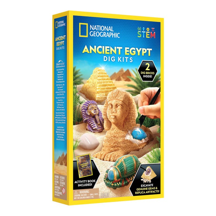 NATIONAL GEOGRAPHICNG ANCIENT EGYPT DIG KITS