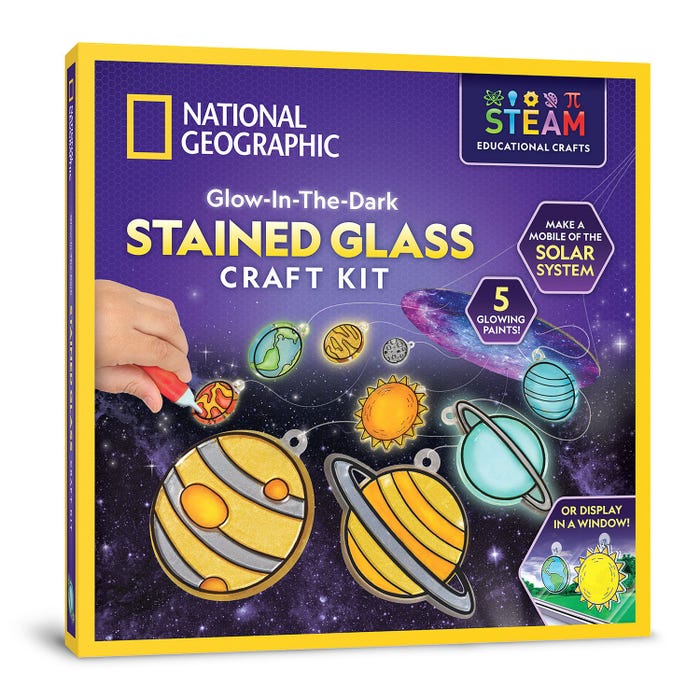 NATIONAL GEOGRAPHICNG GID STAINED GLASS CRAFT KIT