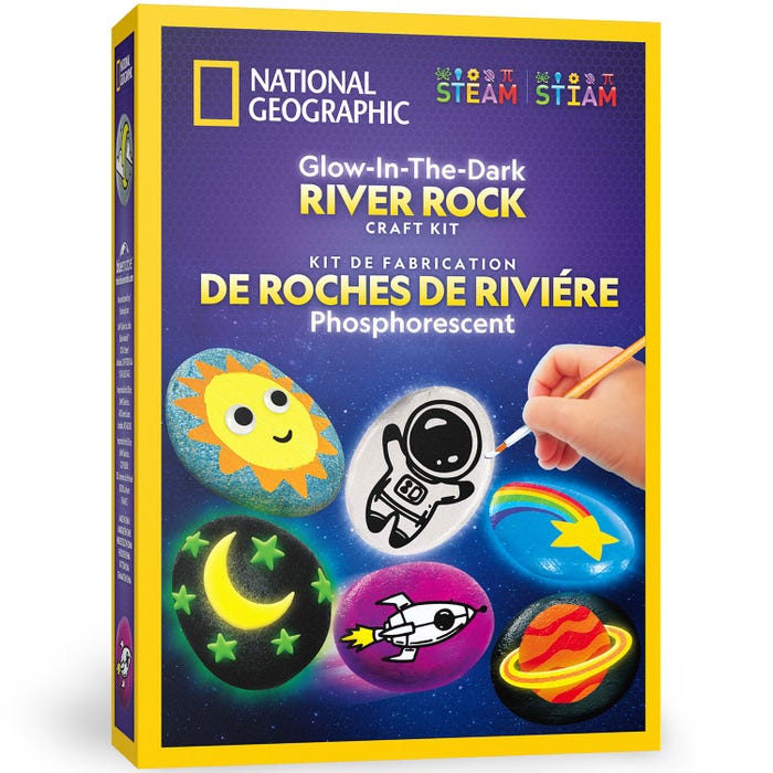 NATIONAL GEOGRAPHICNG GID RIVER ROCK CRAFT KIT