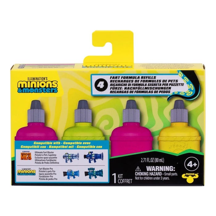 MINIONS 3MINIONS 3 FLUID REFILL 4PK