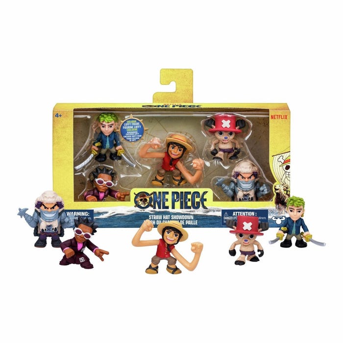 ONE PIECEONE PIECE MINI FIGURE 5PK EXCLUSIVE