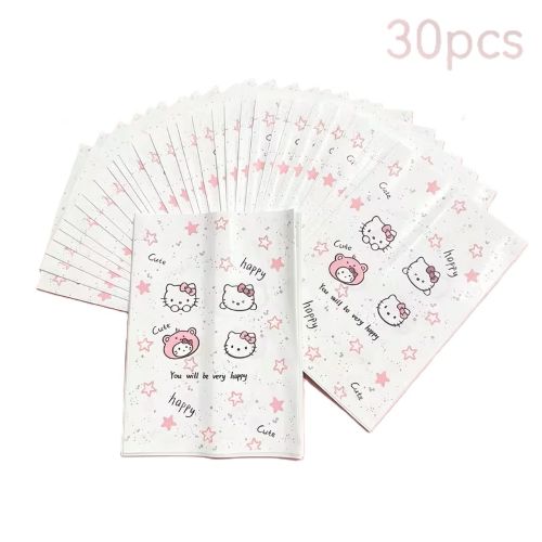 30pcs Sanrio Hello Kitty Cartoon Gift & Storage Bags – 12 × 17 cm