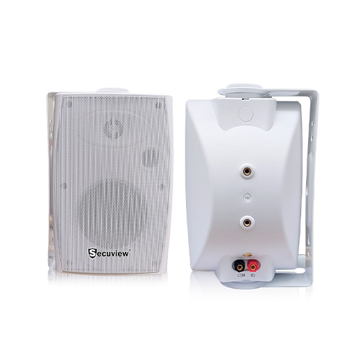 Secuview 40W PA Wall Mount Speakers With High Quality Sound (White)